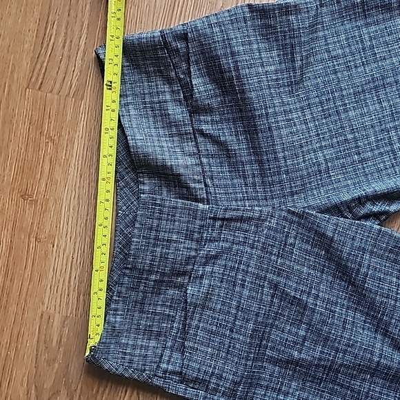 Express Design Studio Editor Black White Twill Stretch Capri Pants Womens Size 0 - Picture 6 of 14